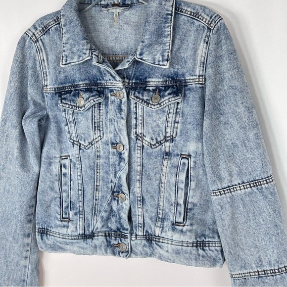 Free People Rumors Denim Jacket XS - Picture 5 of 13